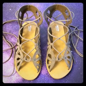 Tie Up Sandals W 8.5 (Mossimo Supply Co- Target)